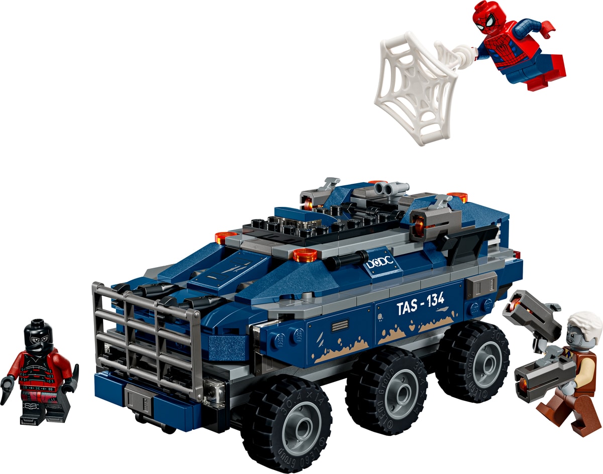 LEGO Spider-Man Prison Transport Chase, set 76349