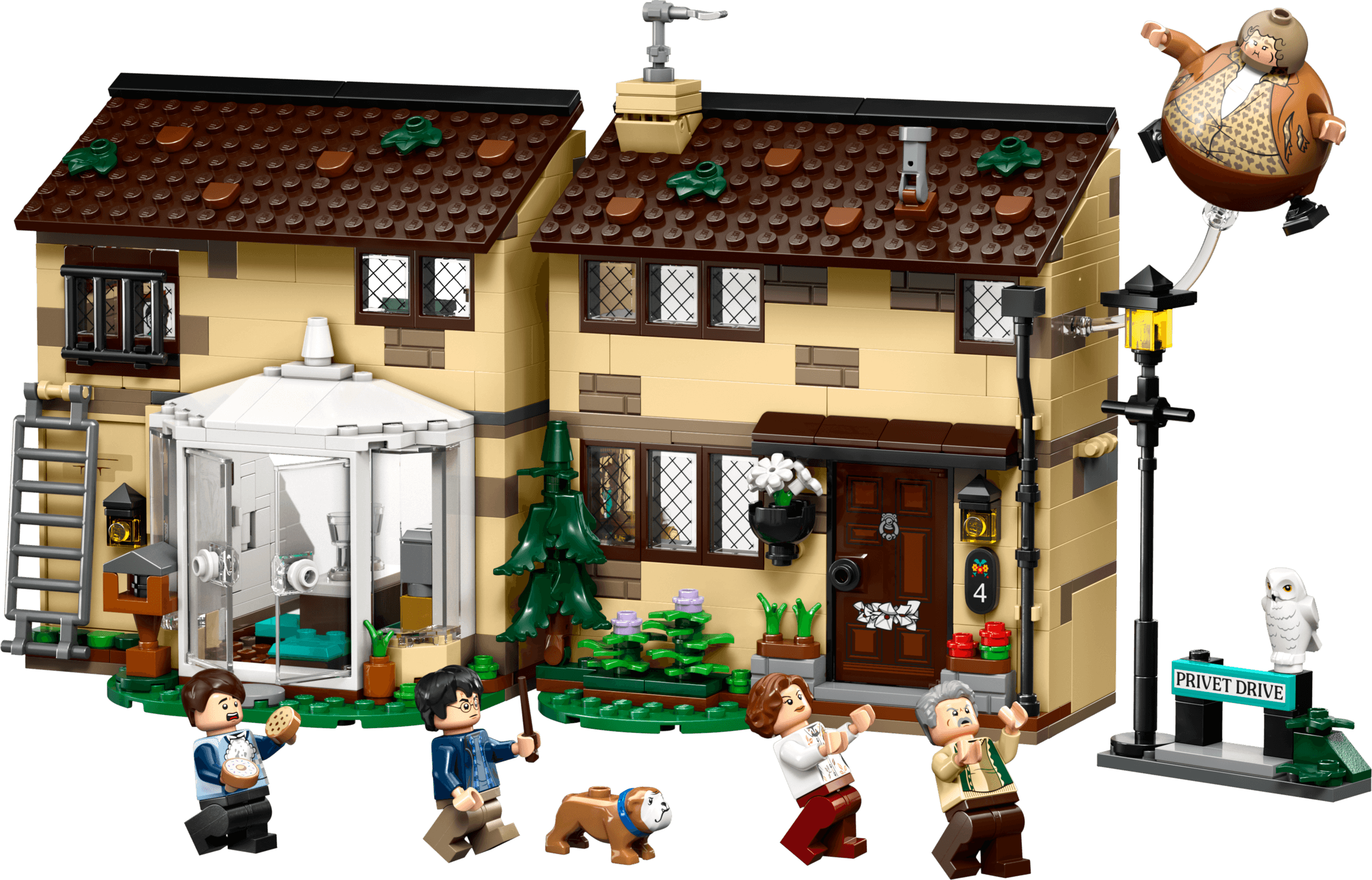 LEGO Privet Drive: Aunt Marge's Visit, set 76451