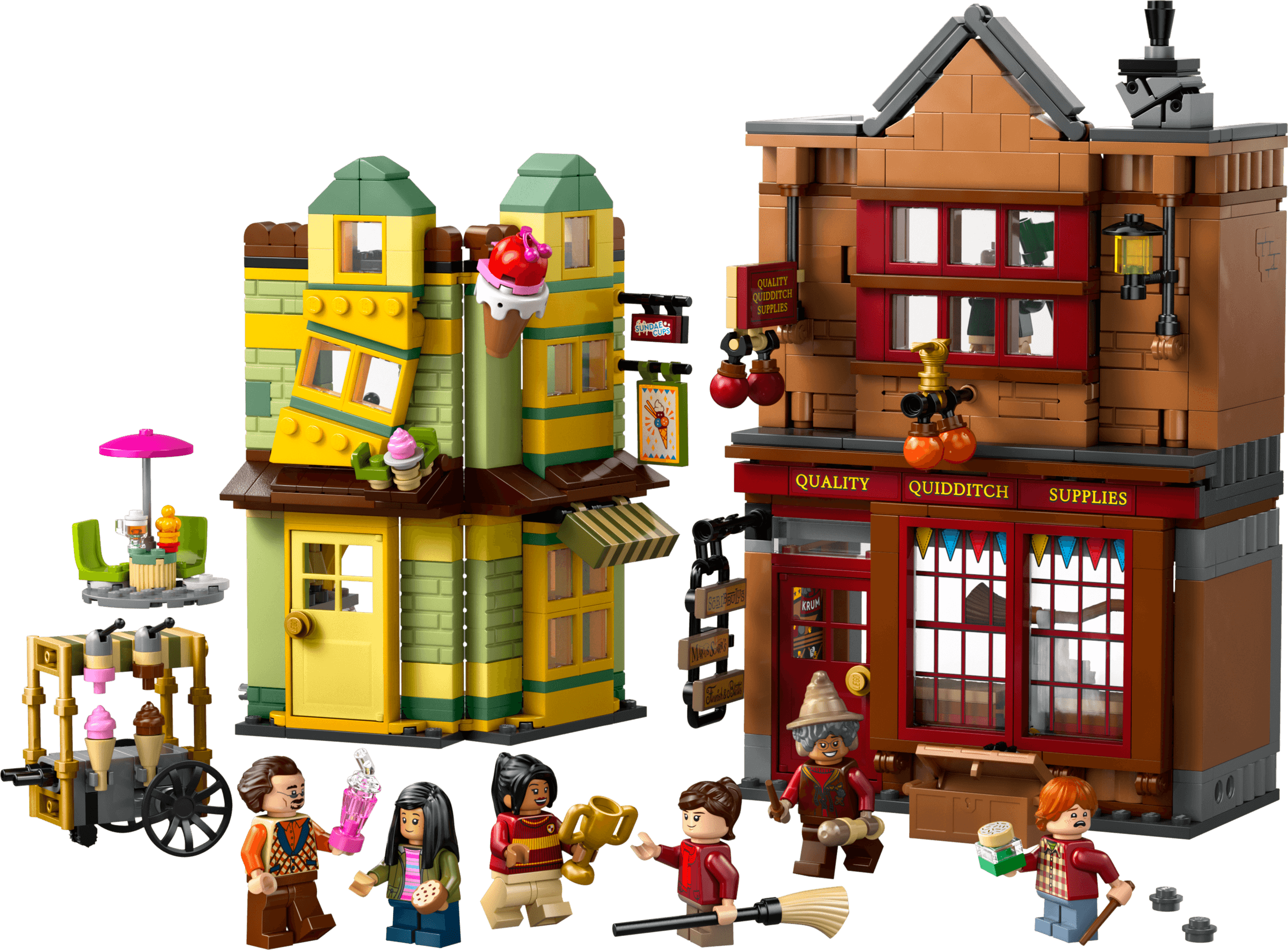 LEGO Quality Quidditch Supplies & Ice Cream Parlour, set 76452