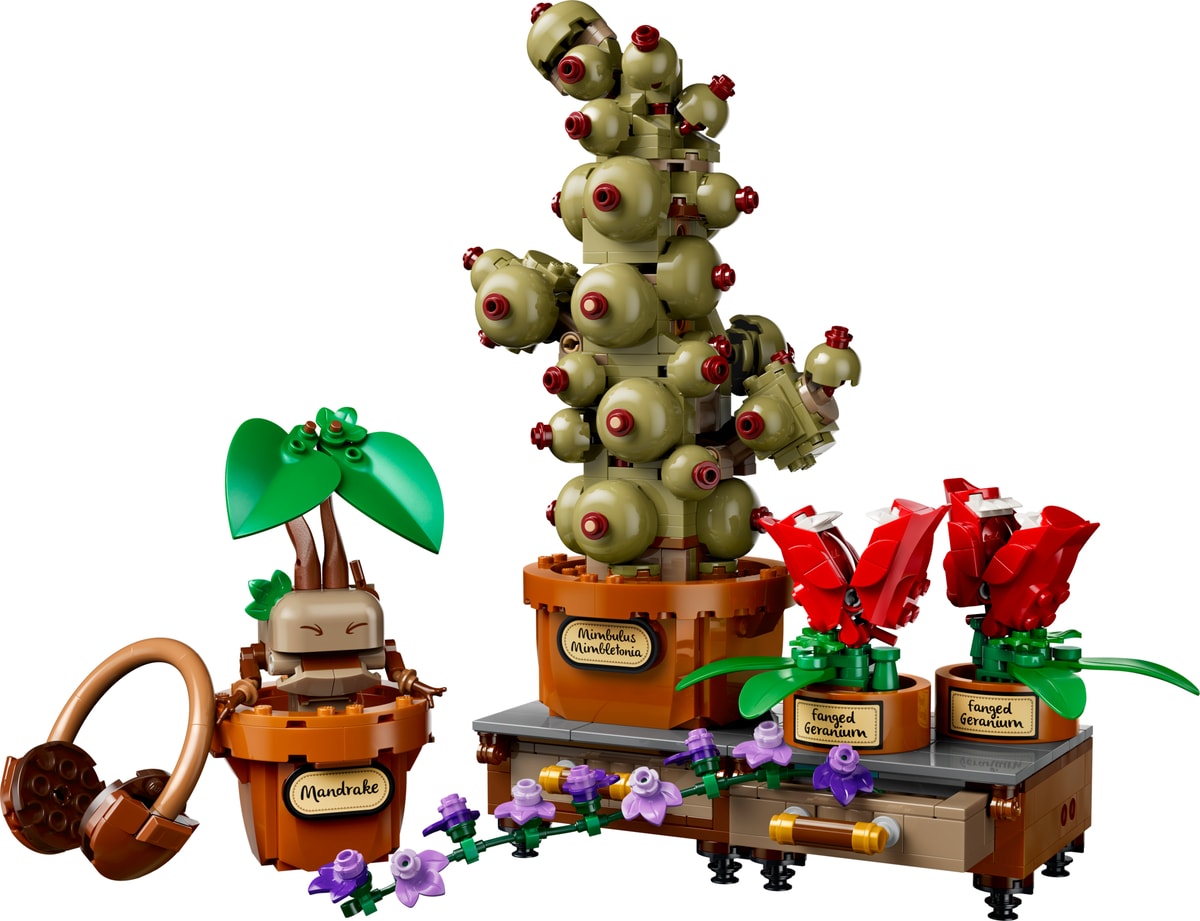 LEGO Plantas de Herbologia Hogwarts, set 76474