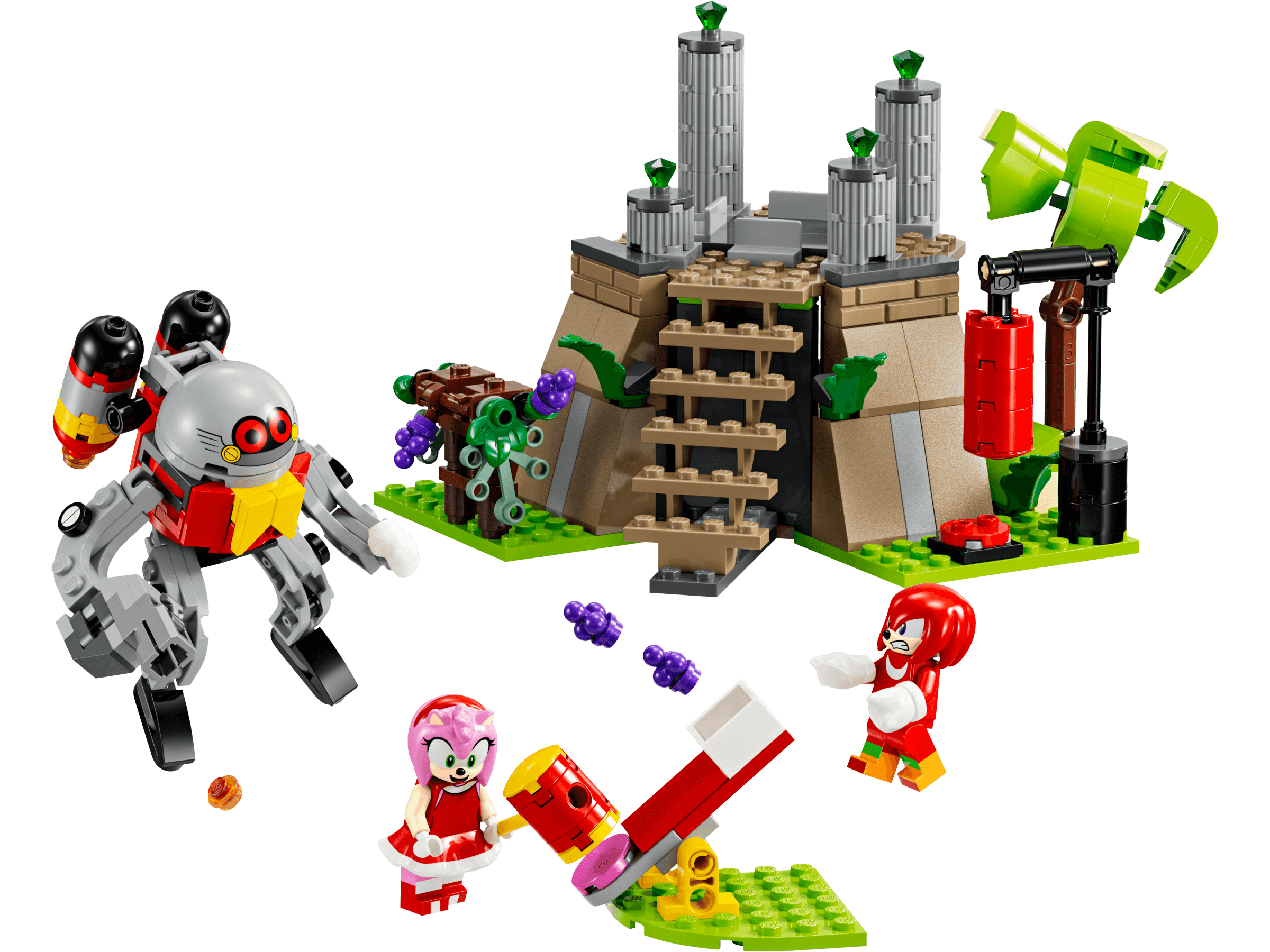 LEGO Knuckles and the Master Emerald Shrine, set 76998
