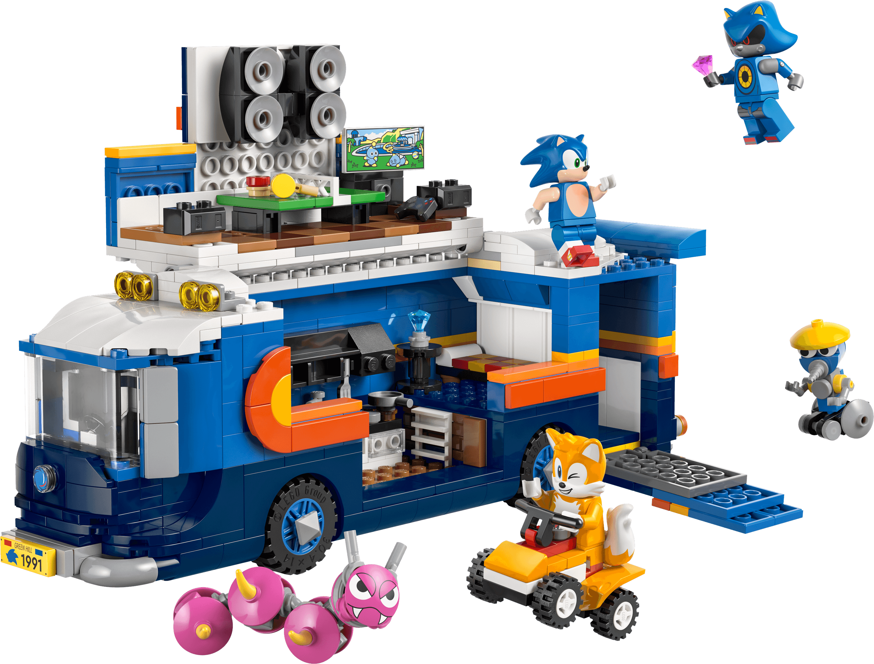 LEGO The Hedgehog Caminhão de Comando, set 77006