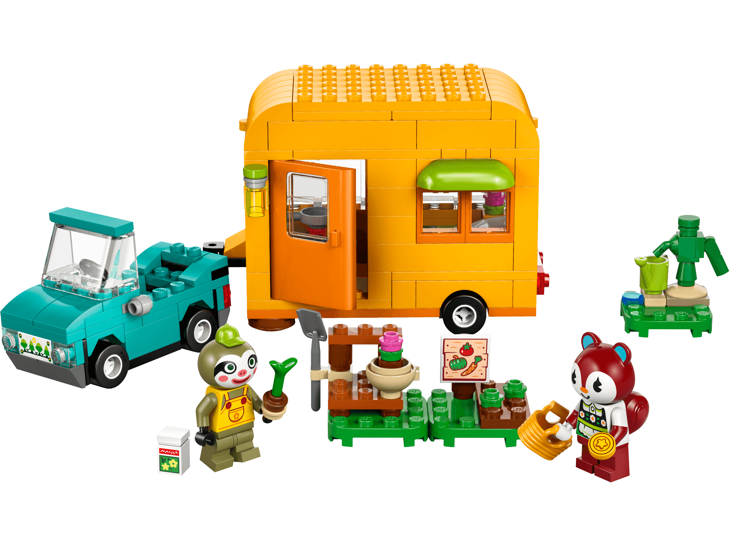 LEGO Leif's Caravan & Garden Shop, set 77054