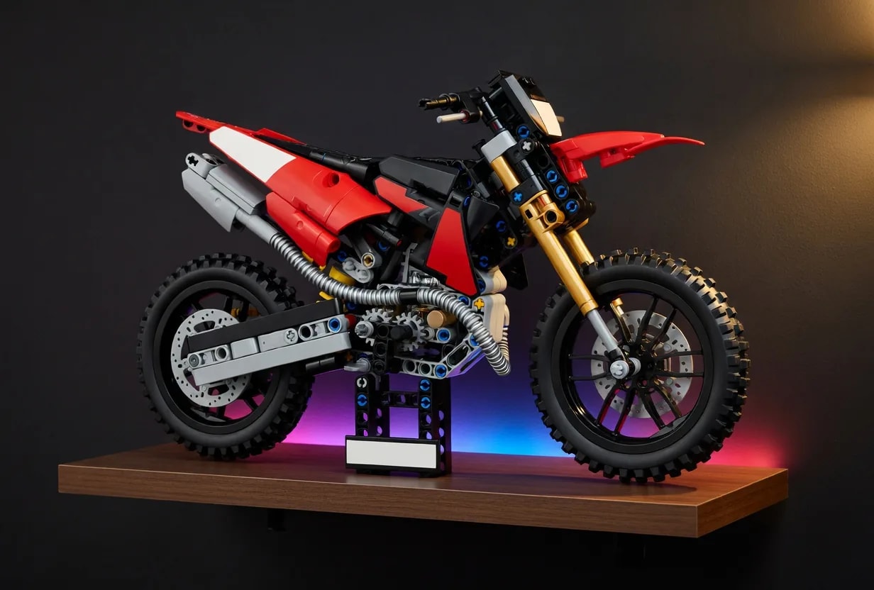 LEGO Motocicleta Ducati Desmo450 MX Factory, set 42238