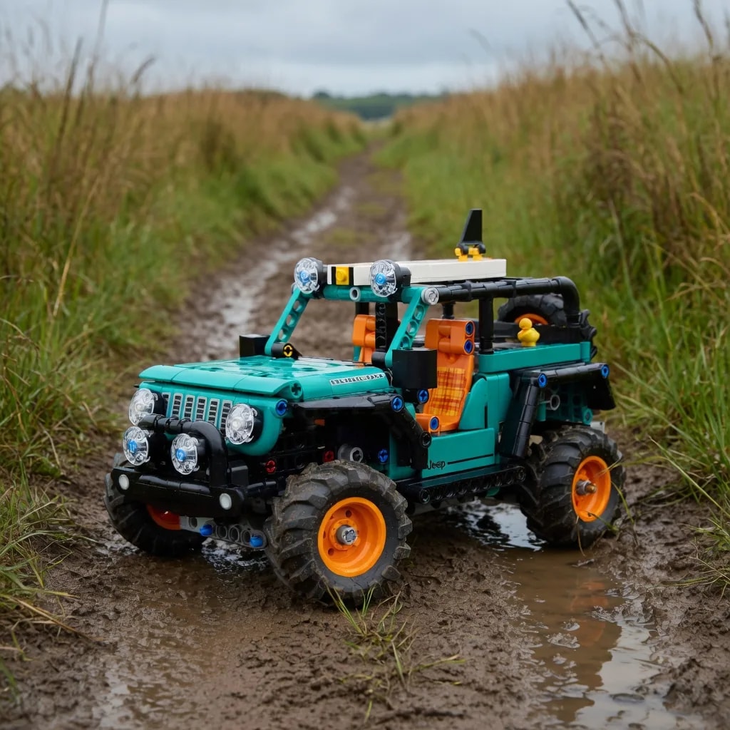 LEGO Kit Suv Jeep Wrangler Rubicon, set 42227