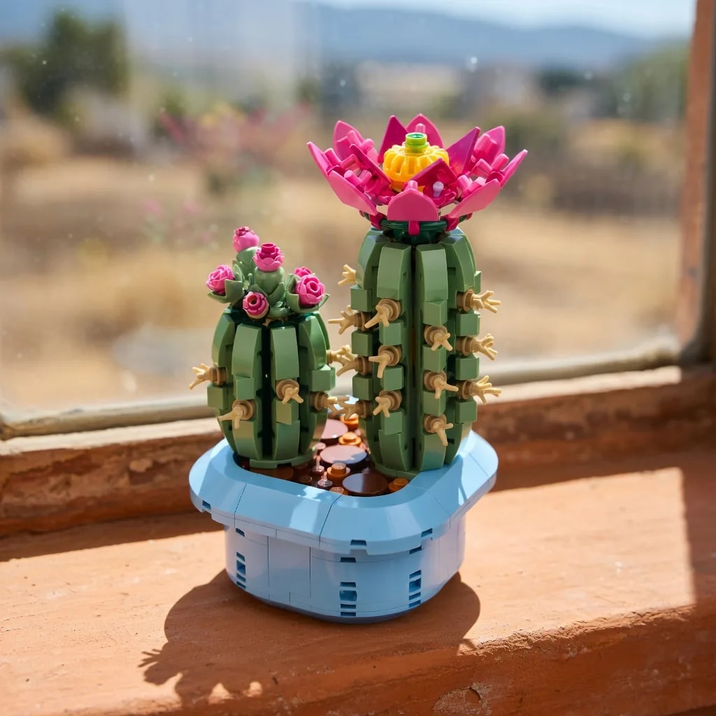 LEGO Decoração de cactos em flor, set 11509