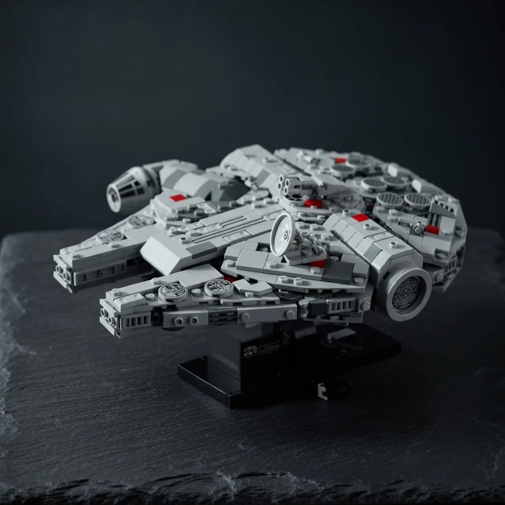 LEGO Estilo Millennium Falcon, set 75375