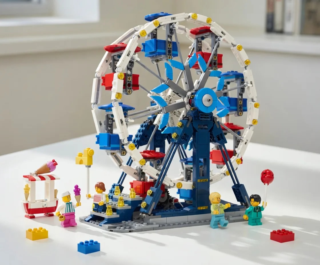 LEGO 3 em 1 Roda-Gigante Icônica, set 31389