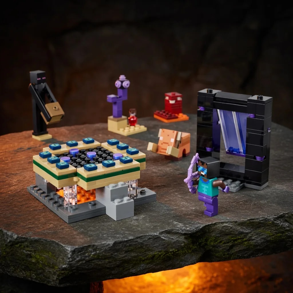LEGO Nether & End Portal Journey, set 21584