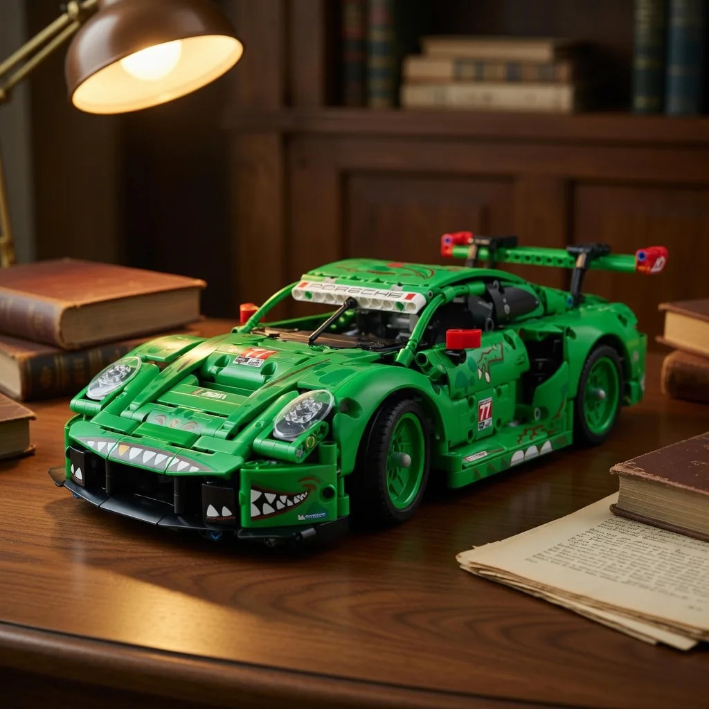 LEGO Carro técnico Porsche 911 Gt3 R Rexy Ao Racing, set 42224