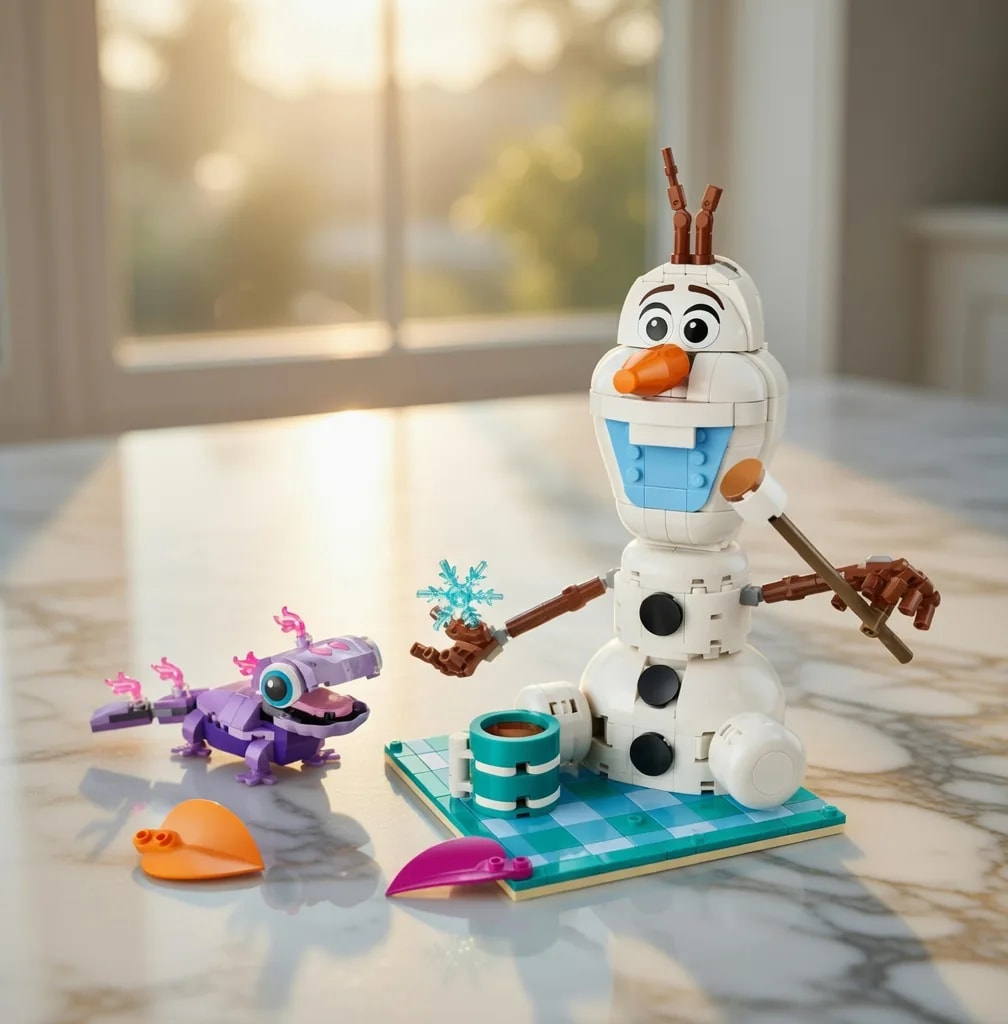 LEGO Olaf and Bruni’s Picnic Fun, set 43287