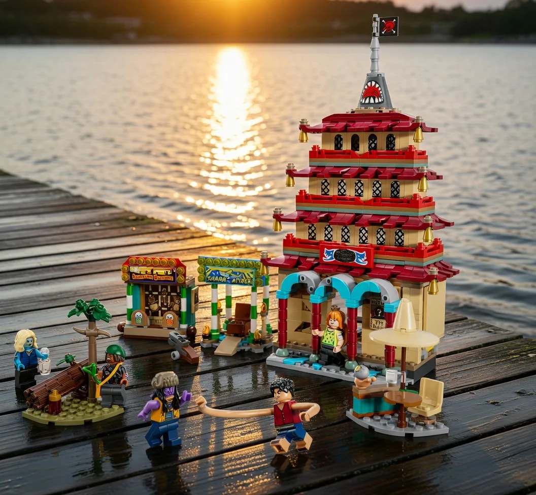 LEGO Conjunto Battle in Arlong Park, set 75638