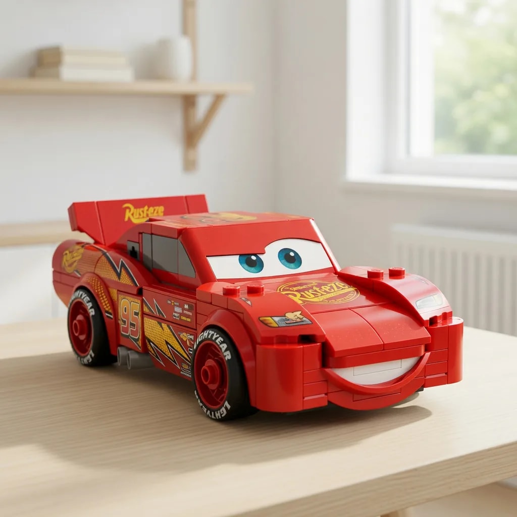 LEGO Disney Relâmpago Mcqueen + Plástico, set 77255