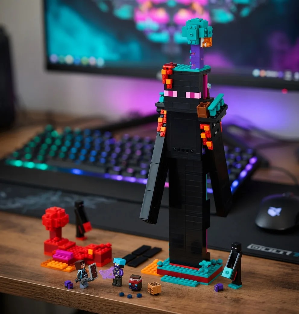 LEGO The Enderman Tower, set 21279