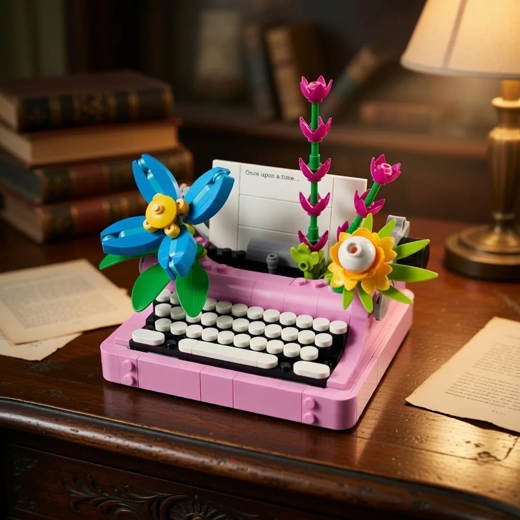 LEGO Typewriter with Flowers, set 31169
