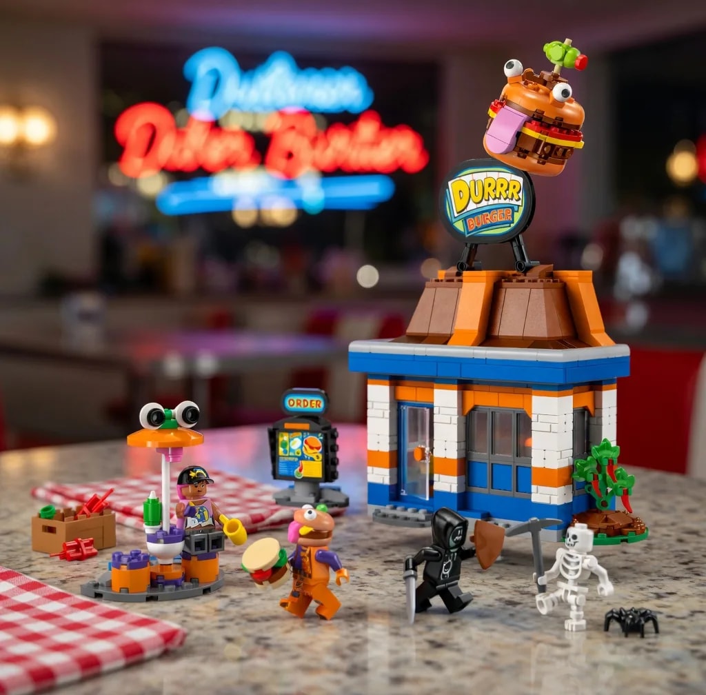 LEGO hambúrguer Restaurant Durrr, set 77076
