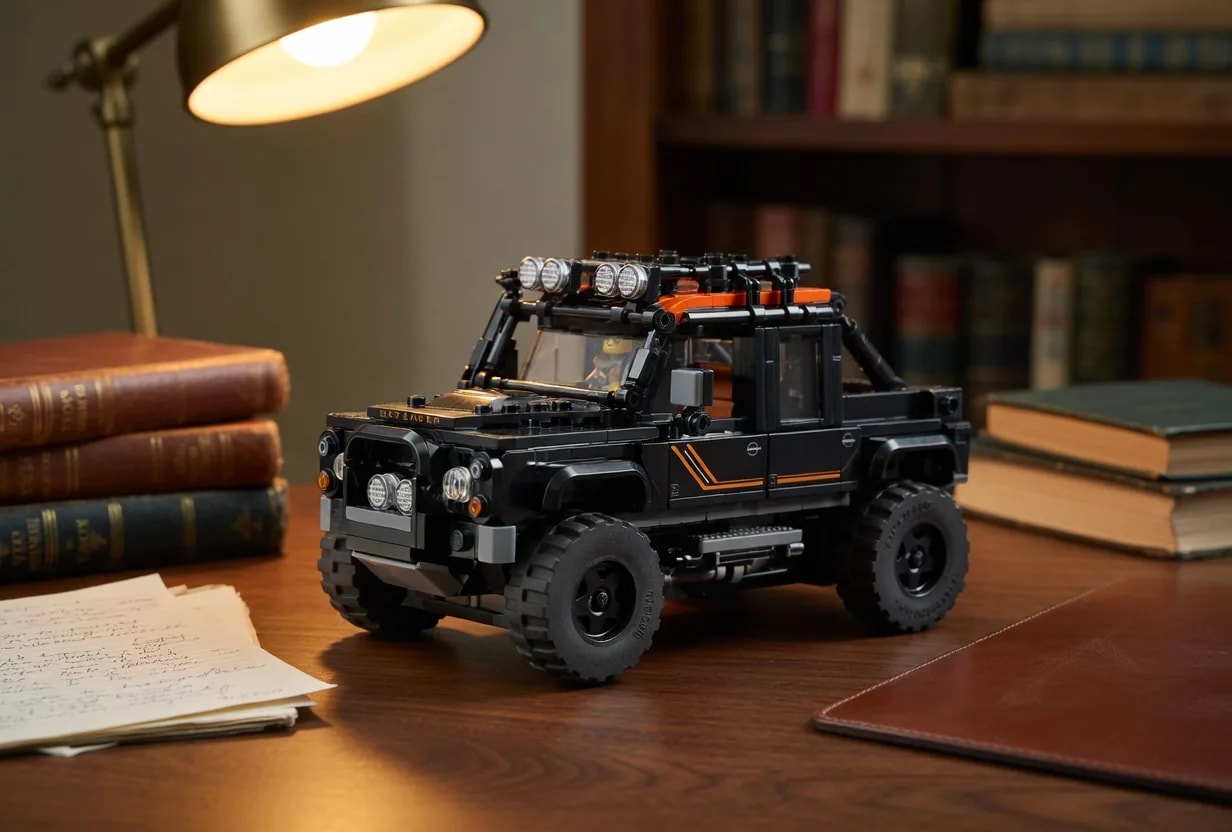 LEGO Jaguar Project 7 e Land Rover Defender, set 77264