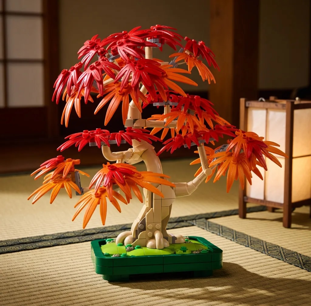 LEGO Bonsai de ácer vermelho japonês, set 10348