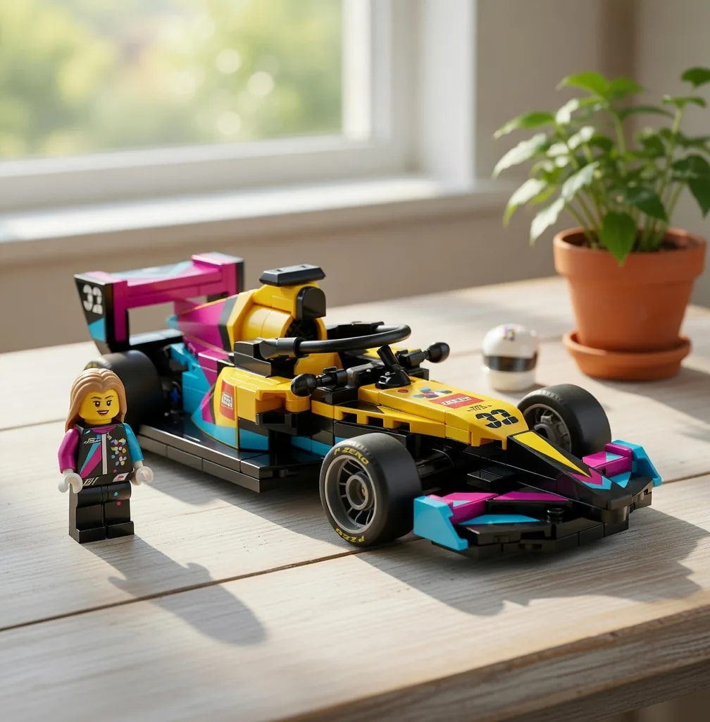LEGO Carro de corrida F1 Academy, set 77258
