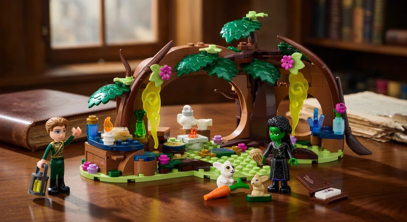 LEGO Elphaba Forest Toy Lair, set 75687