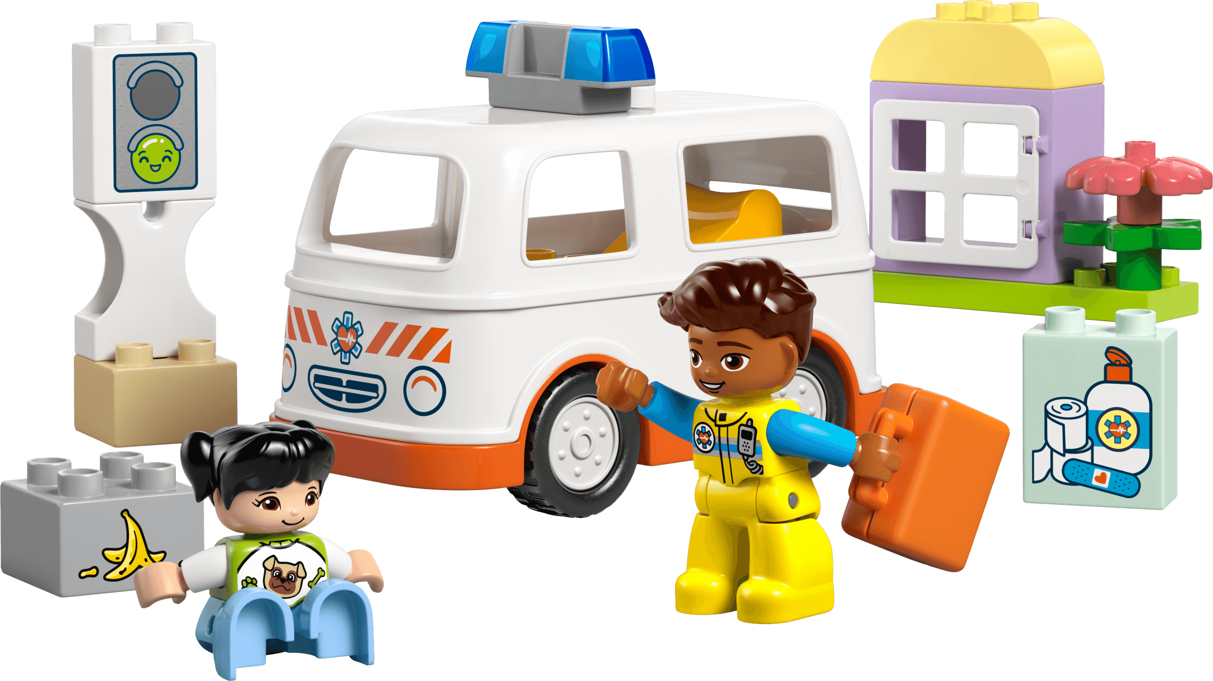 LEGO Ambulance & Driver, set 10447