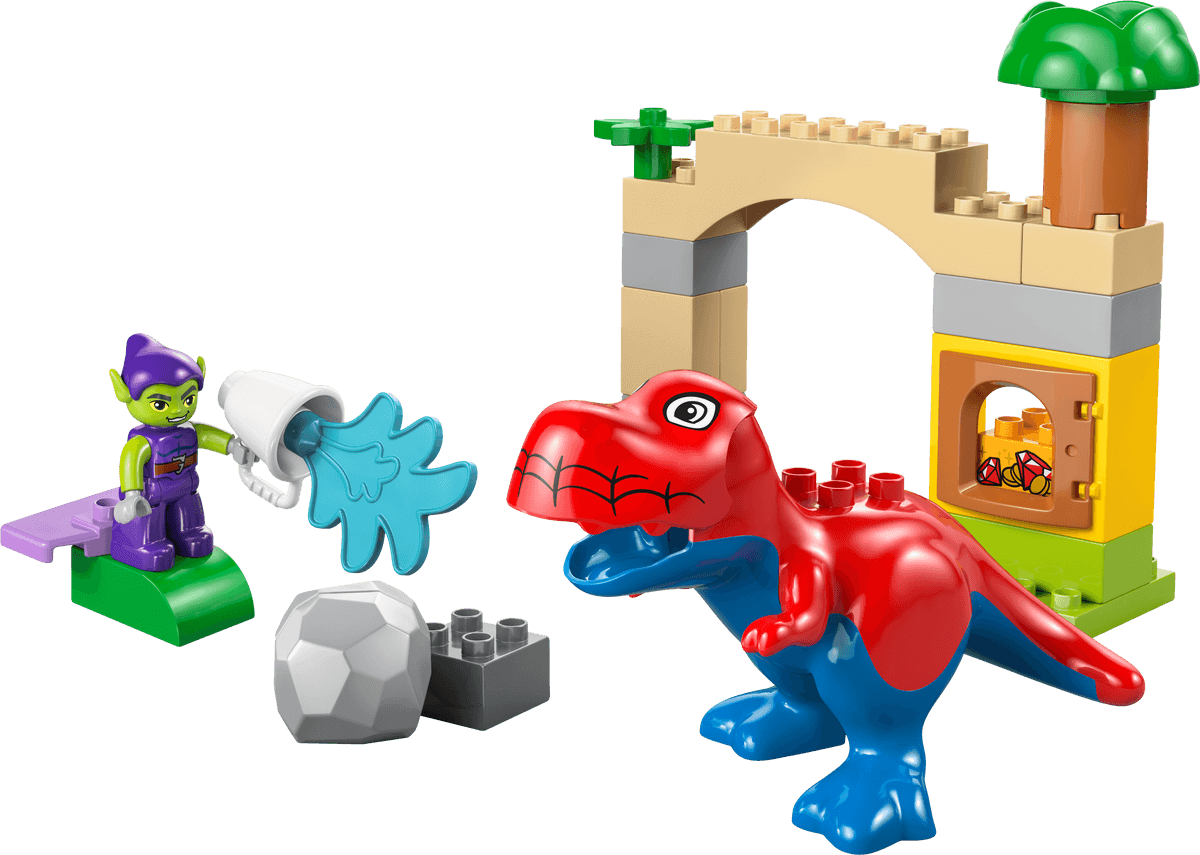 LEGO Dinosaur Spidey-Rex vs. Green Goblin, set 10463