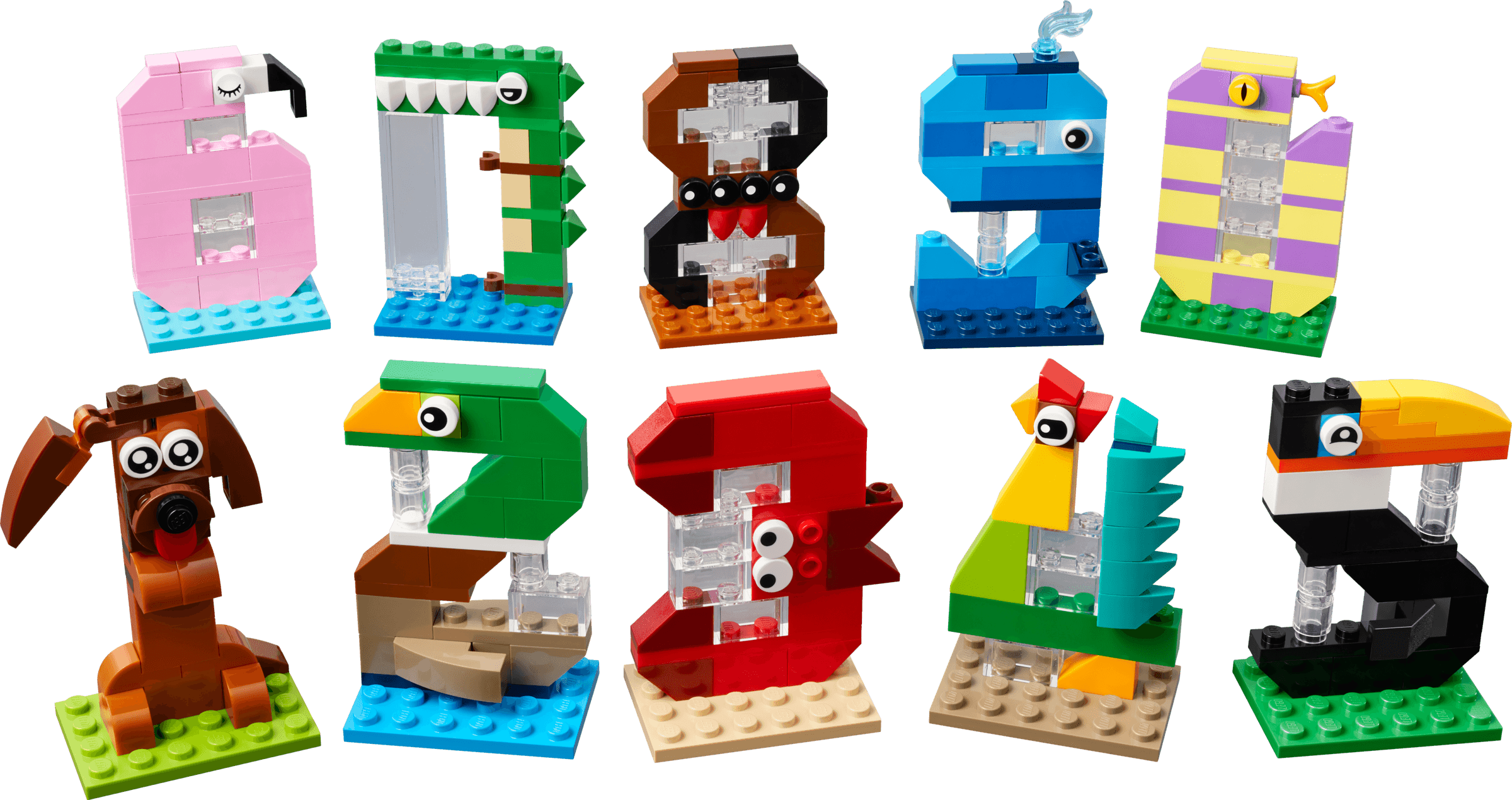 LEGO Birthday Numbers