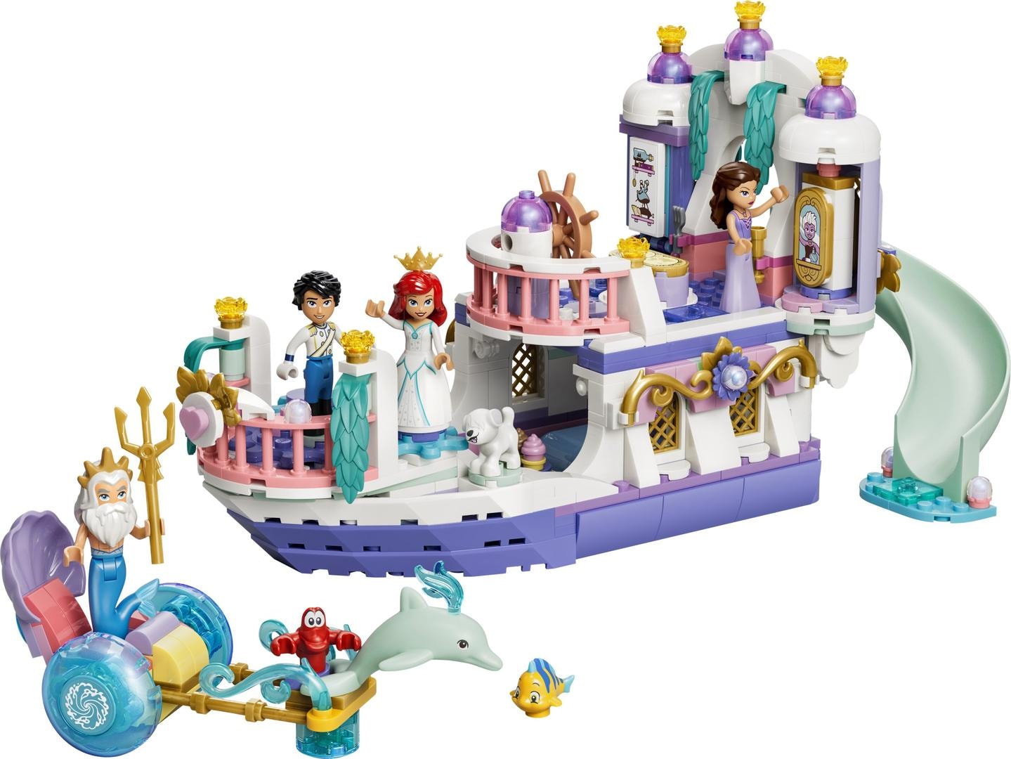 LEGO Ariel's Royal Wedding Boat, set 43299