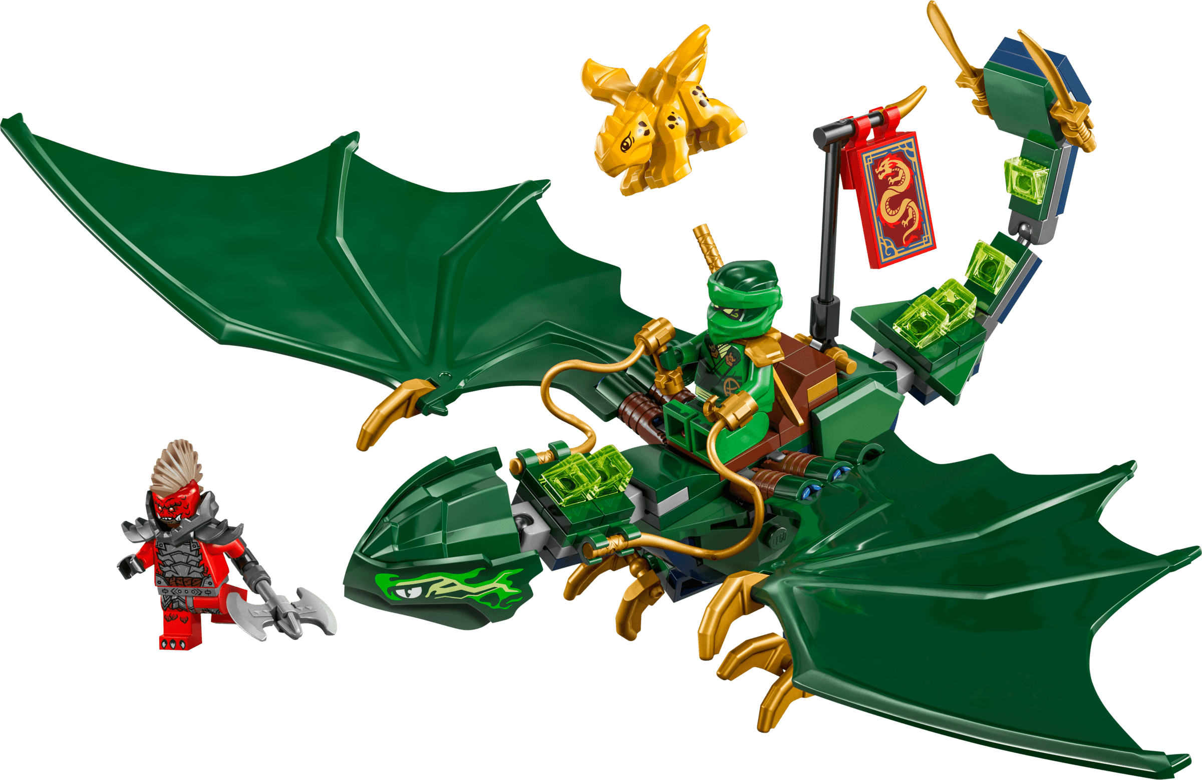 LEGO Lloyd's Green Forest Dragon