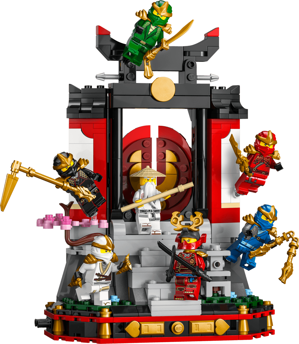 LEGO Ninja Character Display 15th Anniversary
