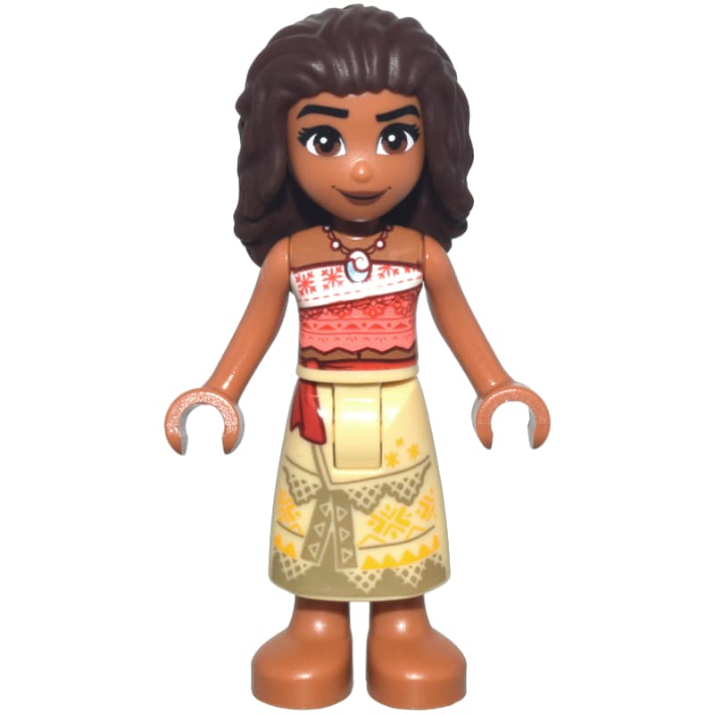 Moana, Sienna Brown, Tan Skirt (28705 Hair)