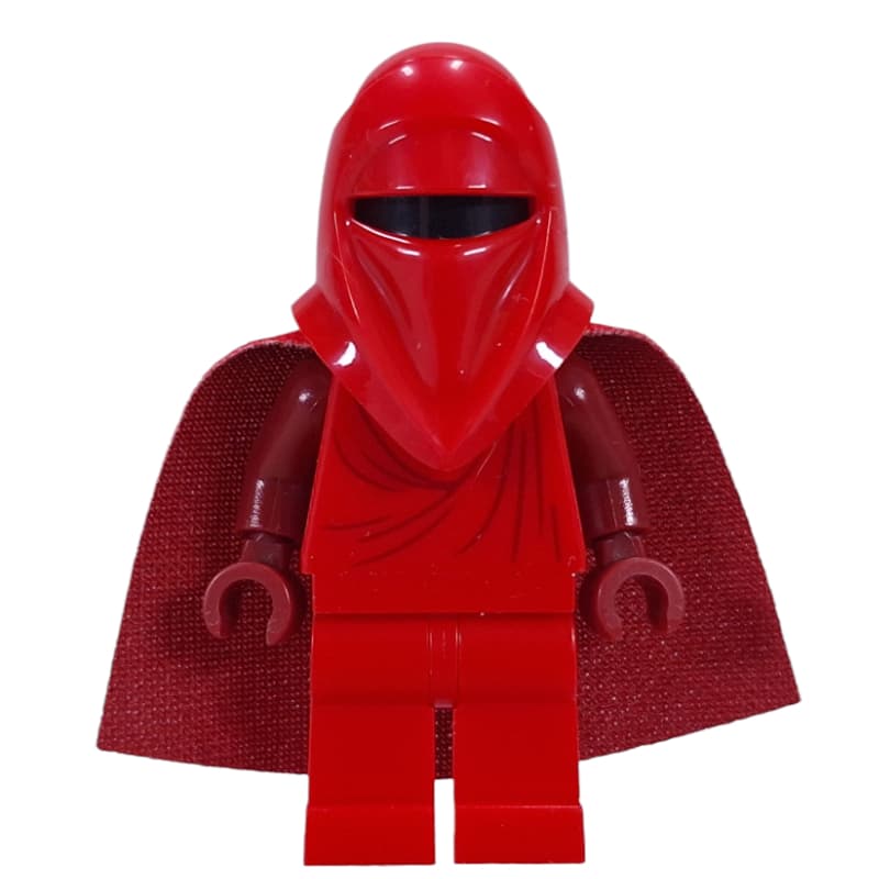 Royal Guard, Dark Red Hands, 19888 Cape, 28621 Head