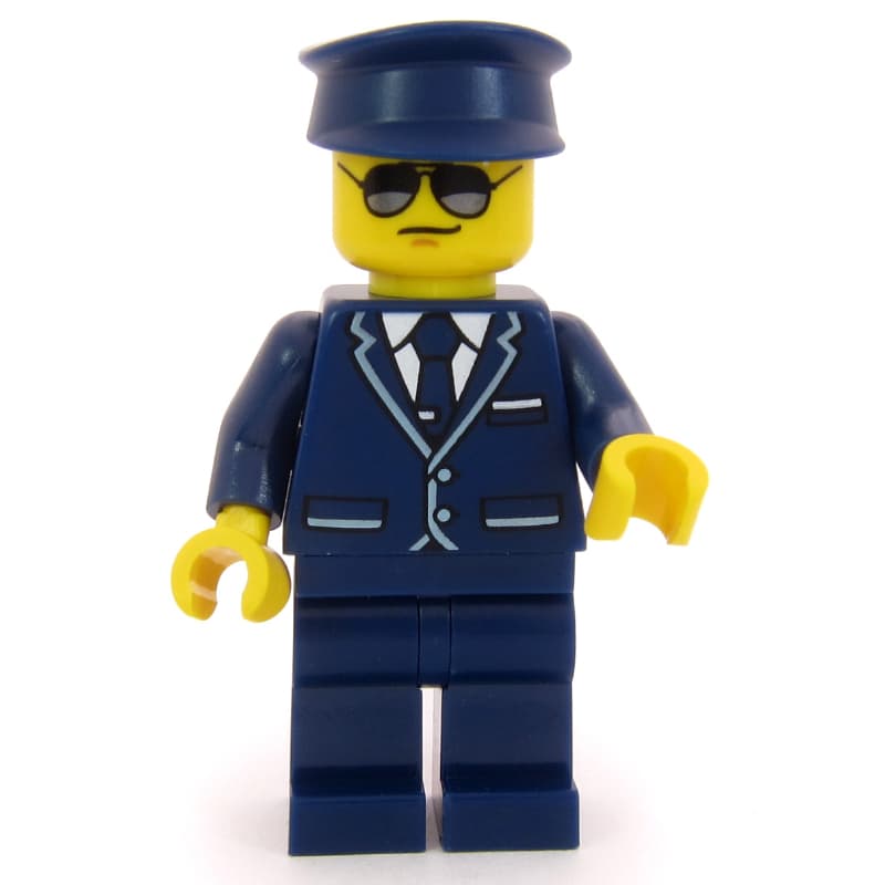 Pilot, Dark Blue Suit, Cap