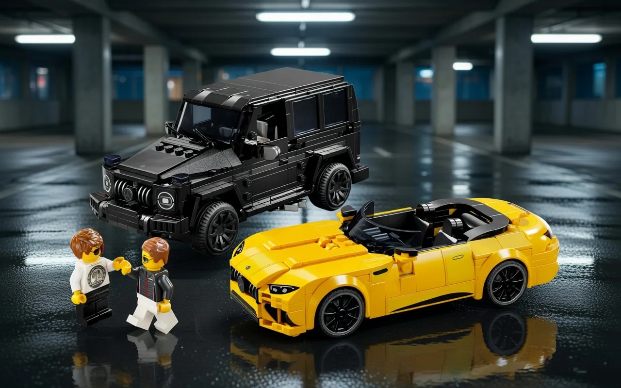 LEGO Mercedes-AMG G 63 & Mercedes-AMG SL 63, set 76924