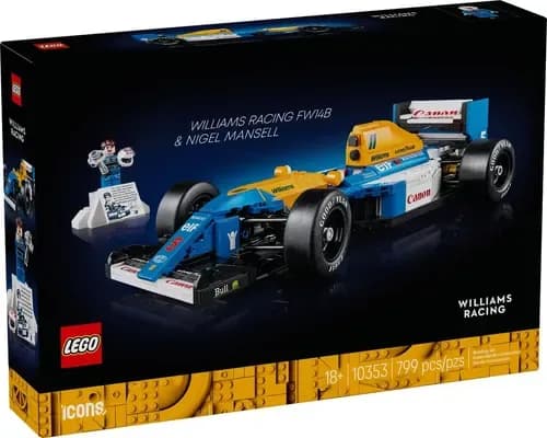 LEGO Williams Racing FW14B e Nigel Mansell